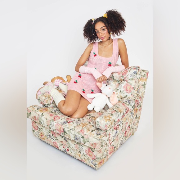 Dolls Kill At the Ripe Time Cherry Dress - Picture 15 of 16